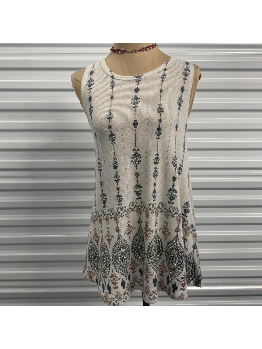 Women's Multi and Cream Crop-top